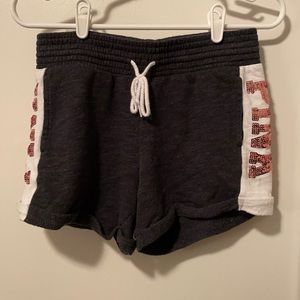 Pink Victoria’s Secret Bling Lounge Shorts